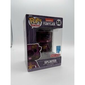 Funko Pop! Teenage Mutant Ninja Turtles Splinter #58 (Target) Art Series Figure